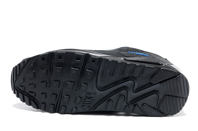 Nike Air Max Shoes Womens Black/Blue Online
